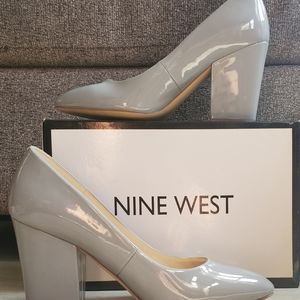 Gray Nine West Heels